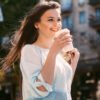 woman coffee