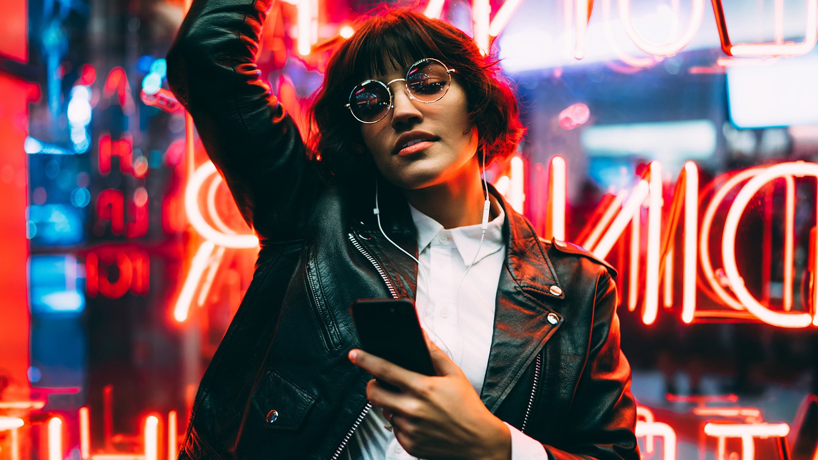 woman neon