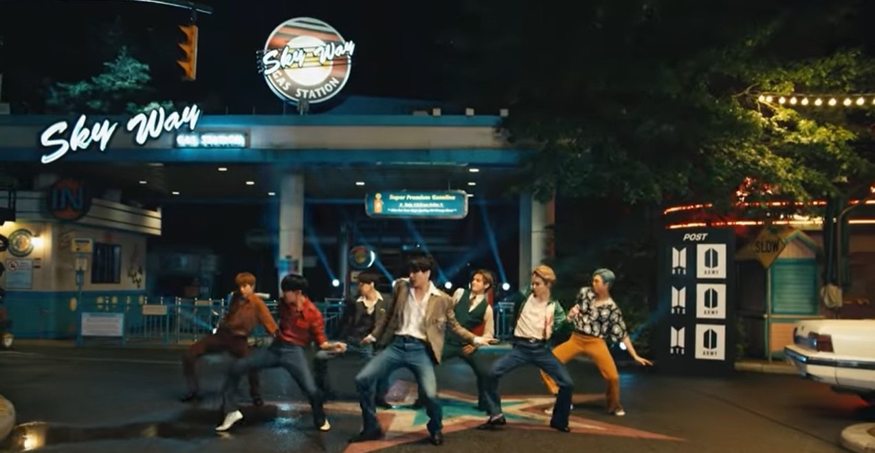 BTS performa seu novo single "Dynamite" no "America's Got Talent"