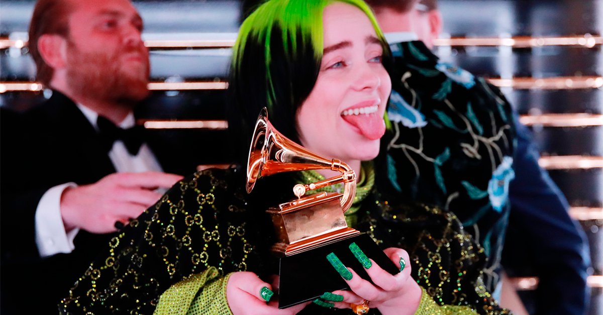Billie Eilish declara que sua experiência no Grammy foi "estranha e pertubadora"