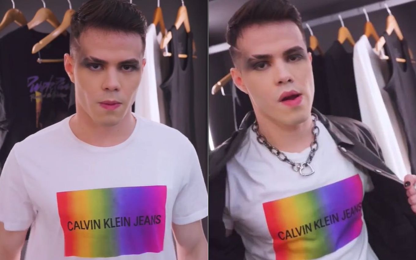 Gustavo Rocha assume ser LGBTQIA+ em comercial da Calvin Klein e "não choca" internautas