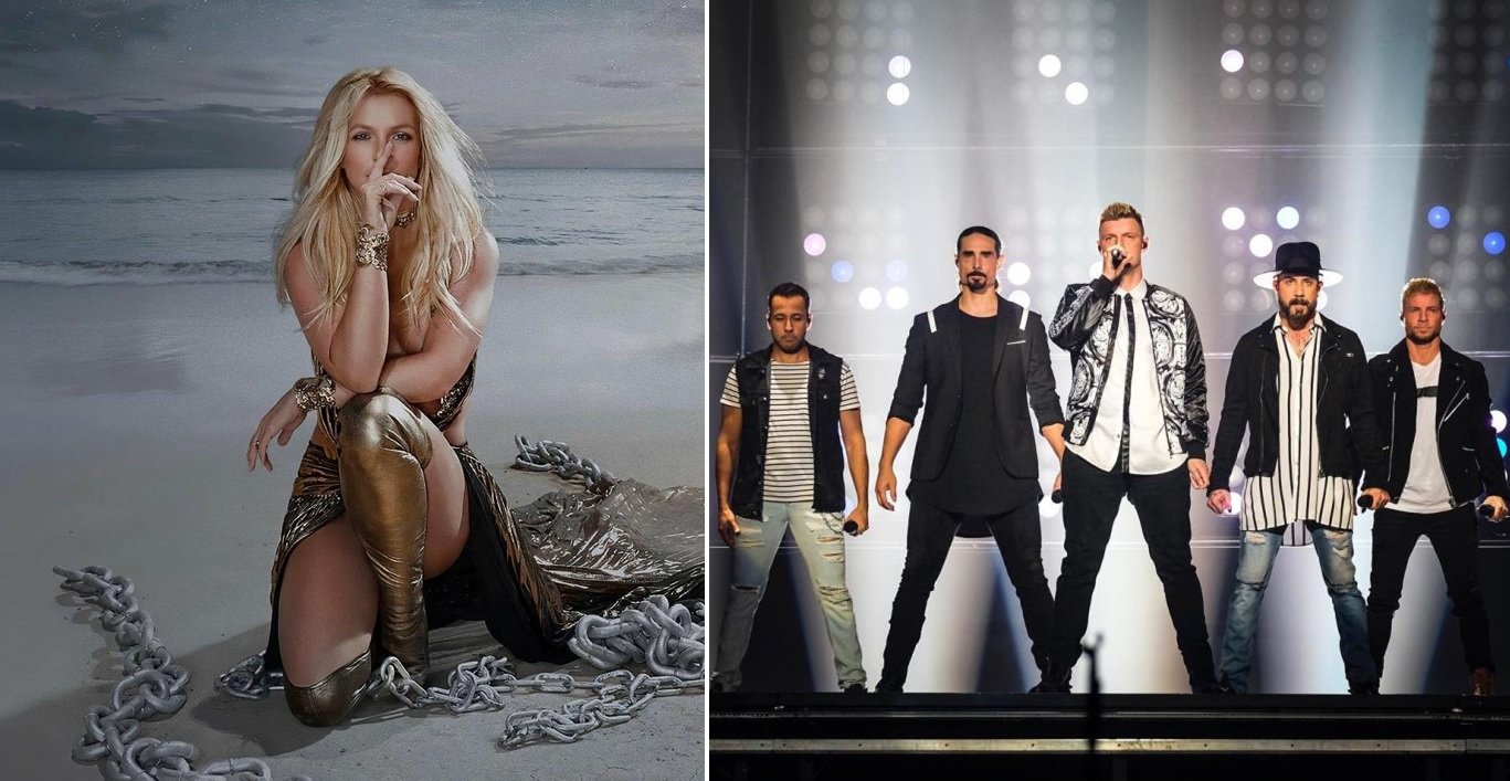 Britney Spears lançará faixa em parceria com o Backstreet Boys. Confira o lançamento!