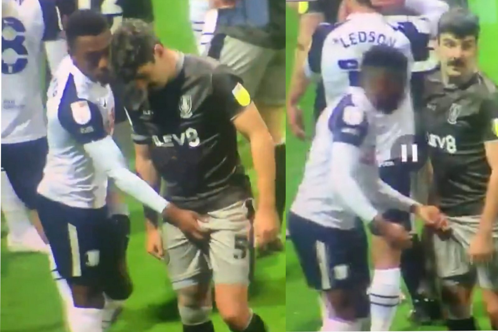 Jogador apalpa pênis de rival durante partida de futebol e pode ser punido