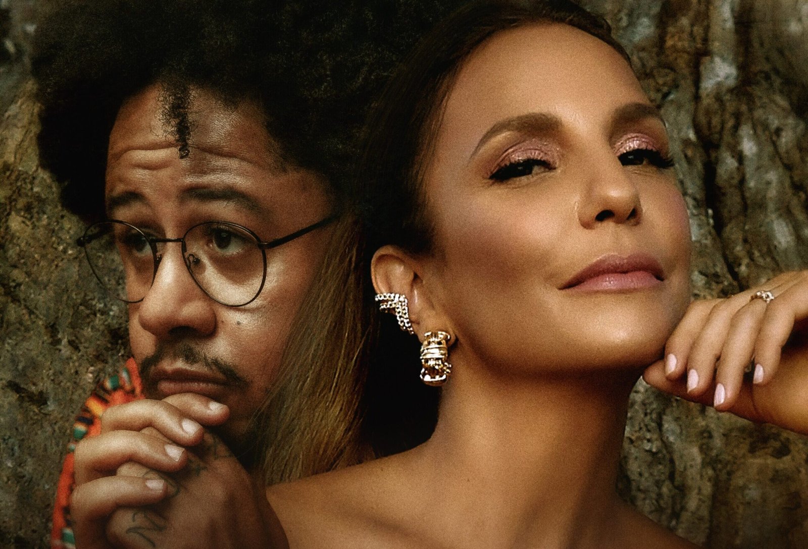 Emicida e Ivete Sangalo estreiam clipe para "Mulheres Não Têm Que Chorar"
