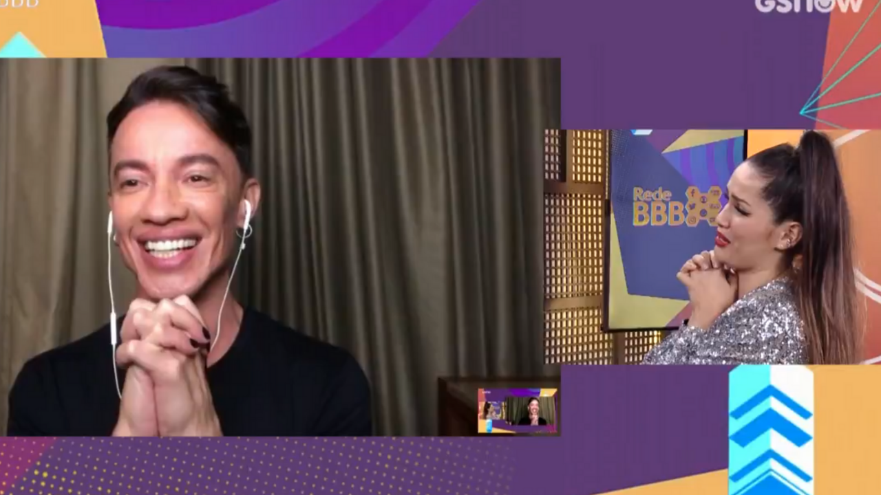 BBB21: Juliette recebe ligação de vídeo do irmão e o questiona ao vivo: “Você fez harmonização facial?”
