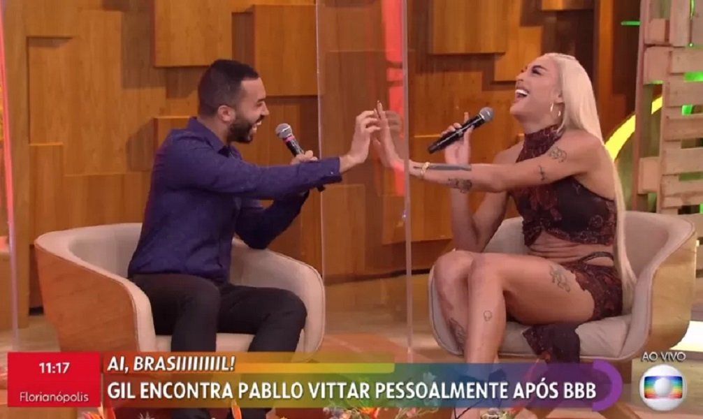 Pabllo Vittar surpreende Gil do Vigor