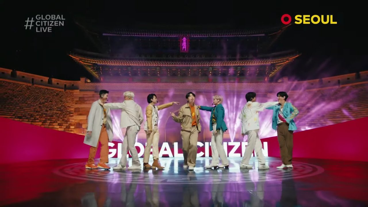 Global Citizen bts