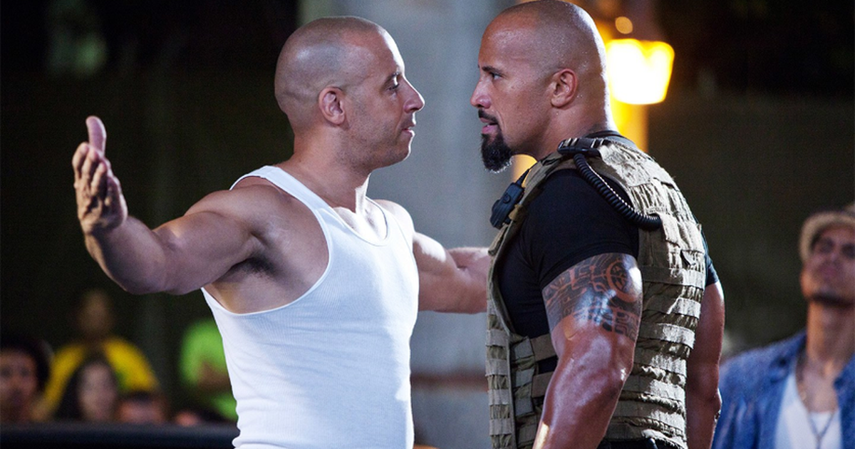 Vin Diesel the rock
