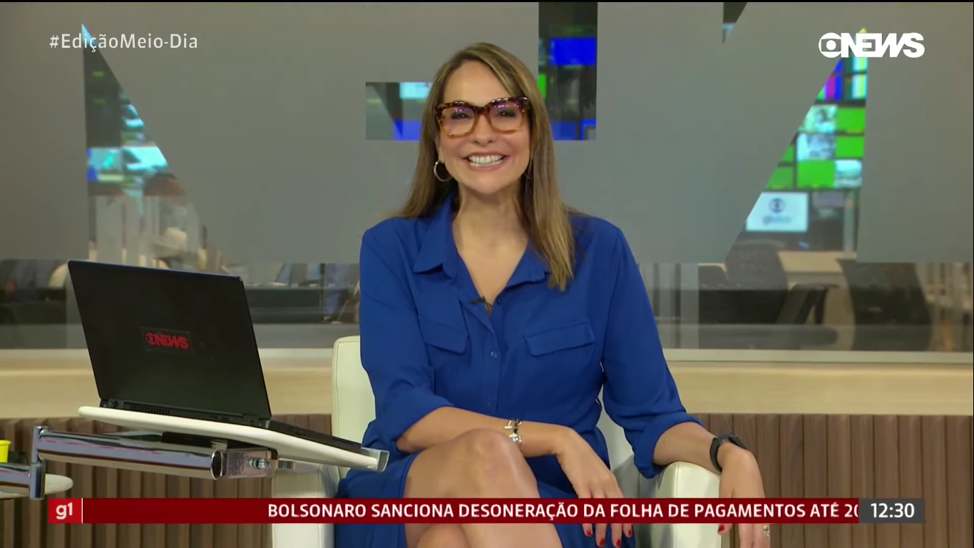 Troca de Maria Beltrão da GloboNews pela Globo divide opiniões na web