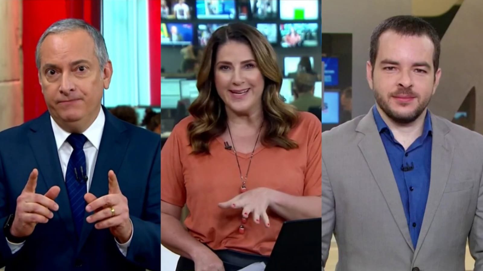 Saída de Tramontina gera forte dança das cadeiras pelos bastidores da GloboNews