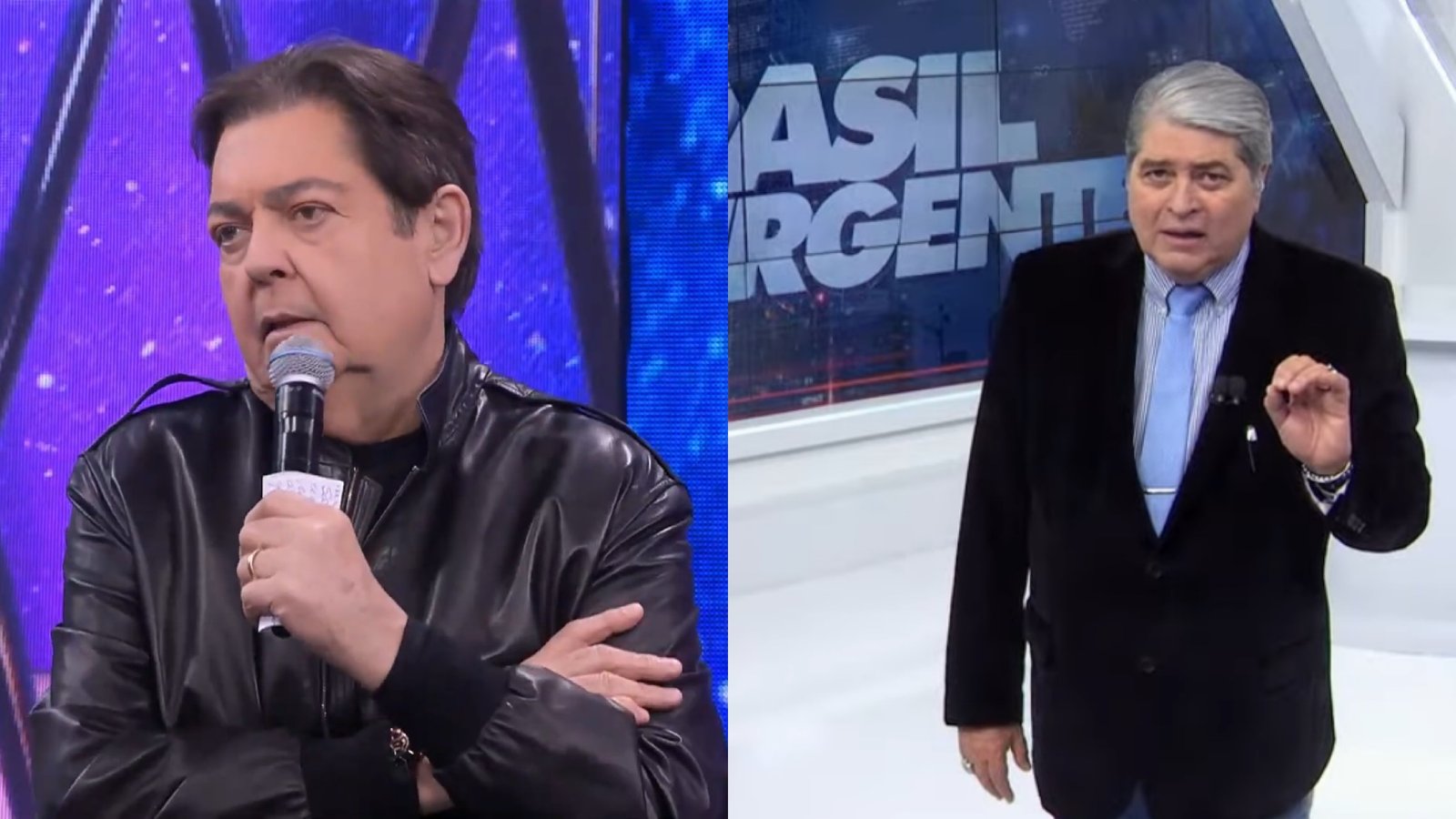 Faustão é mais visto que Datena e registra alta no Ibope da Band