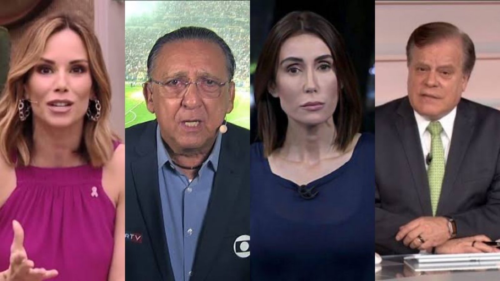Globo perde grandes nomes do entretenimento, jornalismo e esporte em menos de um ano