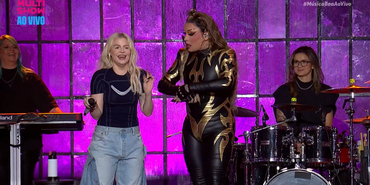 Gloria Groove sugere que Xamã é "bem grande" e deixa Luisa Sonza constrangida; veja vídeo