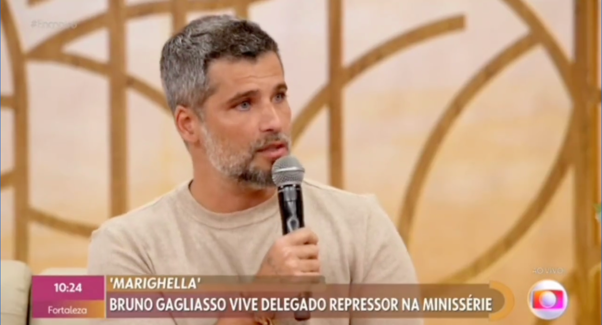 VÍDEO: Ao vivo no "Encontro", Bruno Gagliasso chama Bolsonaro de "bozo" e Manoel Soares reage