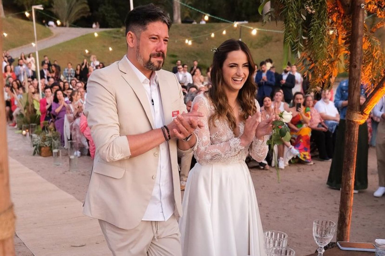 Mari palma e Phelipe Siani