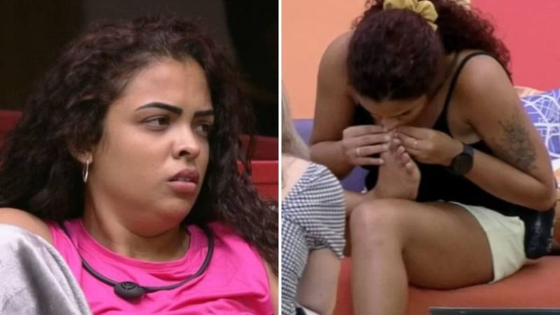 Gente? Paula rói a unha do pé na frente dole todos e web detona: "Nojeira"; veja