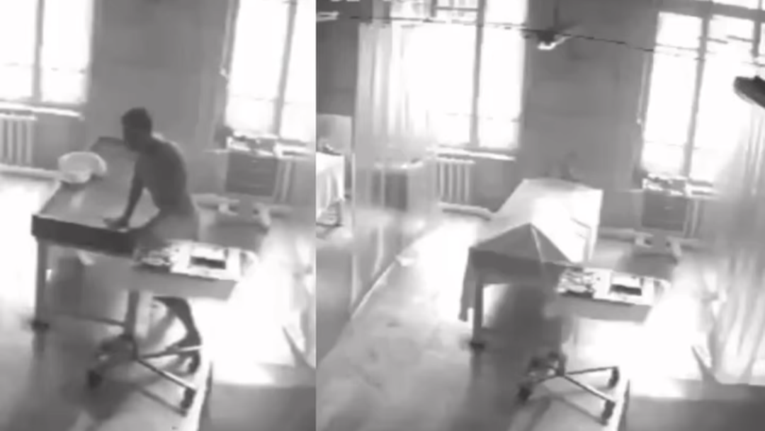 VÍDEO: 'cadáver' volta à vida em necrotério horas após confirmação de óbito