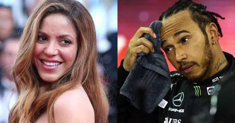 Revista afirma que Shakira e Lewis Hamilton estão namorando