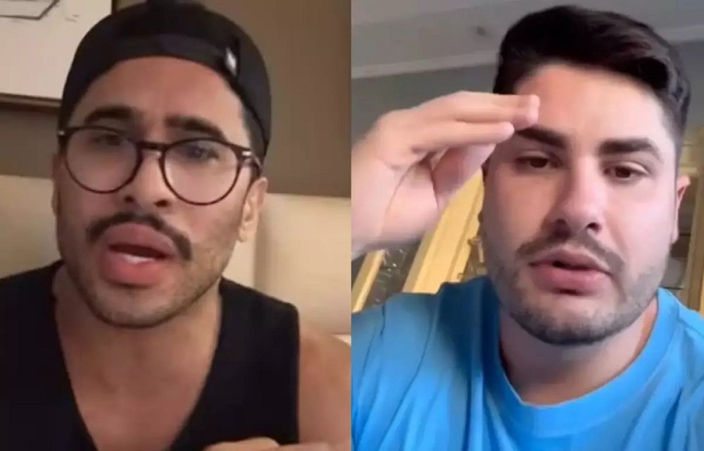 Laéllyo Mesquita se defende após vídeo íntimo com Lucas Souza ser divulgado: "Nunca expus nada da nossa relação"