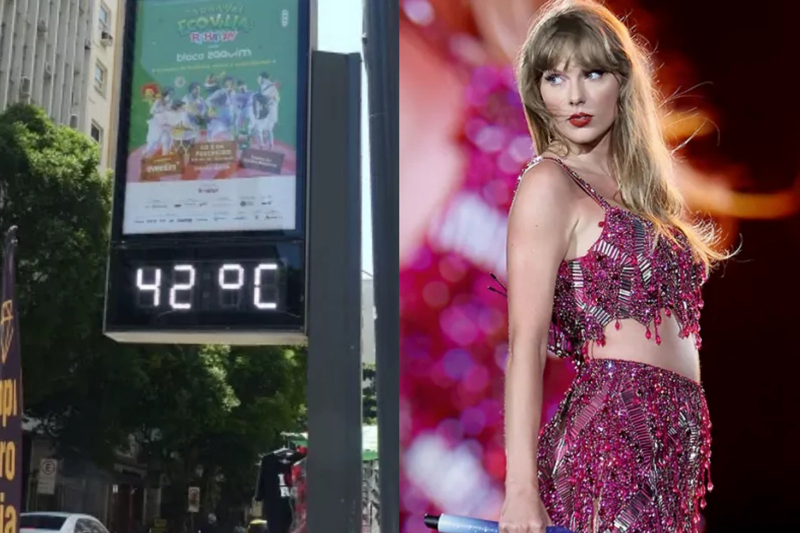 Acima dos 40°! Morte de fã em show de Taylor Swift fez Rio de Janeiro adotar protocolos de calor