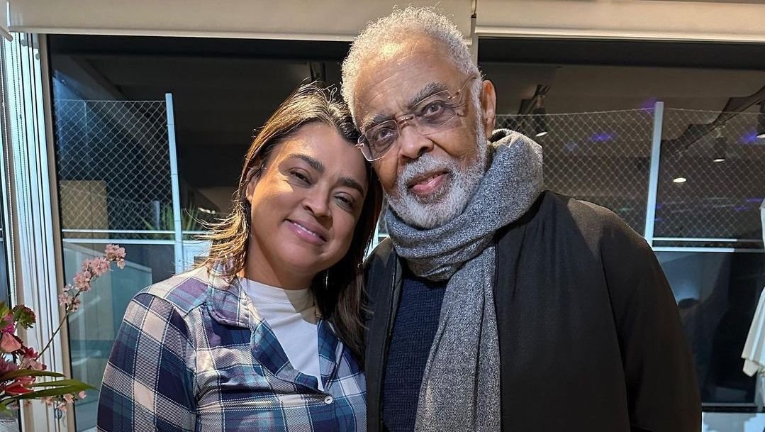 Preta e Gilberto Gil - Foto: Reprodução