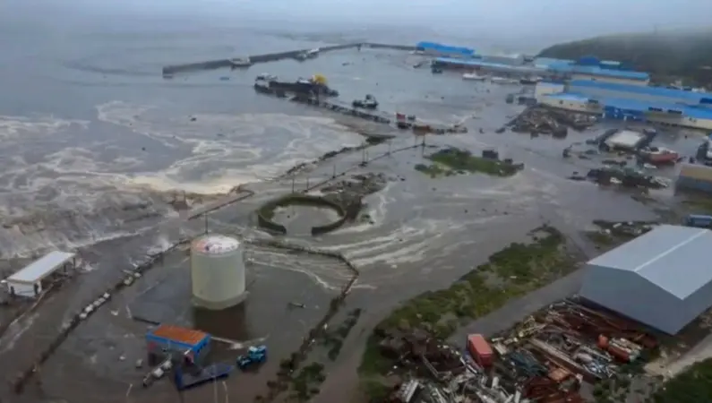 tsunami russia