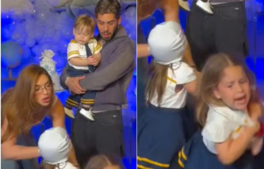 Briga entre filhas de Virginia Fonseca e Zé Felipe durante parabéns do irmão viraliza na web