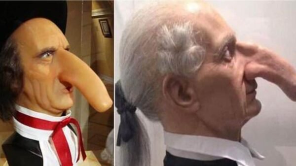 Conheça Thomas Wadhouse, o homem com o maior nariz já registrado na história