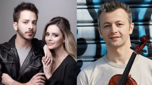 Lucas Lima ironiza pergunta sobre ser responsável pelo fim da dupla Sandy & Junior