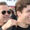 Filho de Arnold Schwarzenegger com ex-governanta não foi ao casamento do meio-irmão