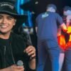 Natanzinho Lima é atacado por fã em show na Paraíba: “A mulher está me mordendo”
