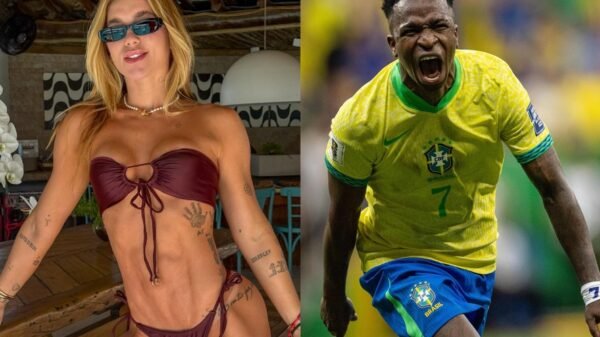 Nome de Virginia viraliza durante jogo da Seleção e web reage: “Vini Jr. vai fazer gol e dedicar para ela”