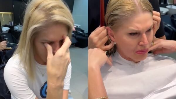 Vídeo: Val Marchiori se emociona ao adotar visual com cabelo curto durante tratamento contra o câncer de mama
