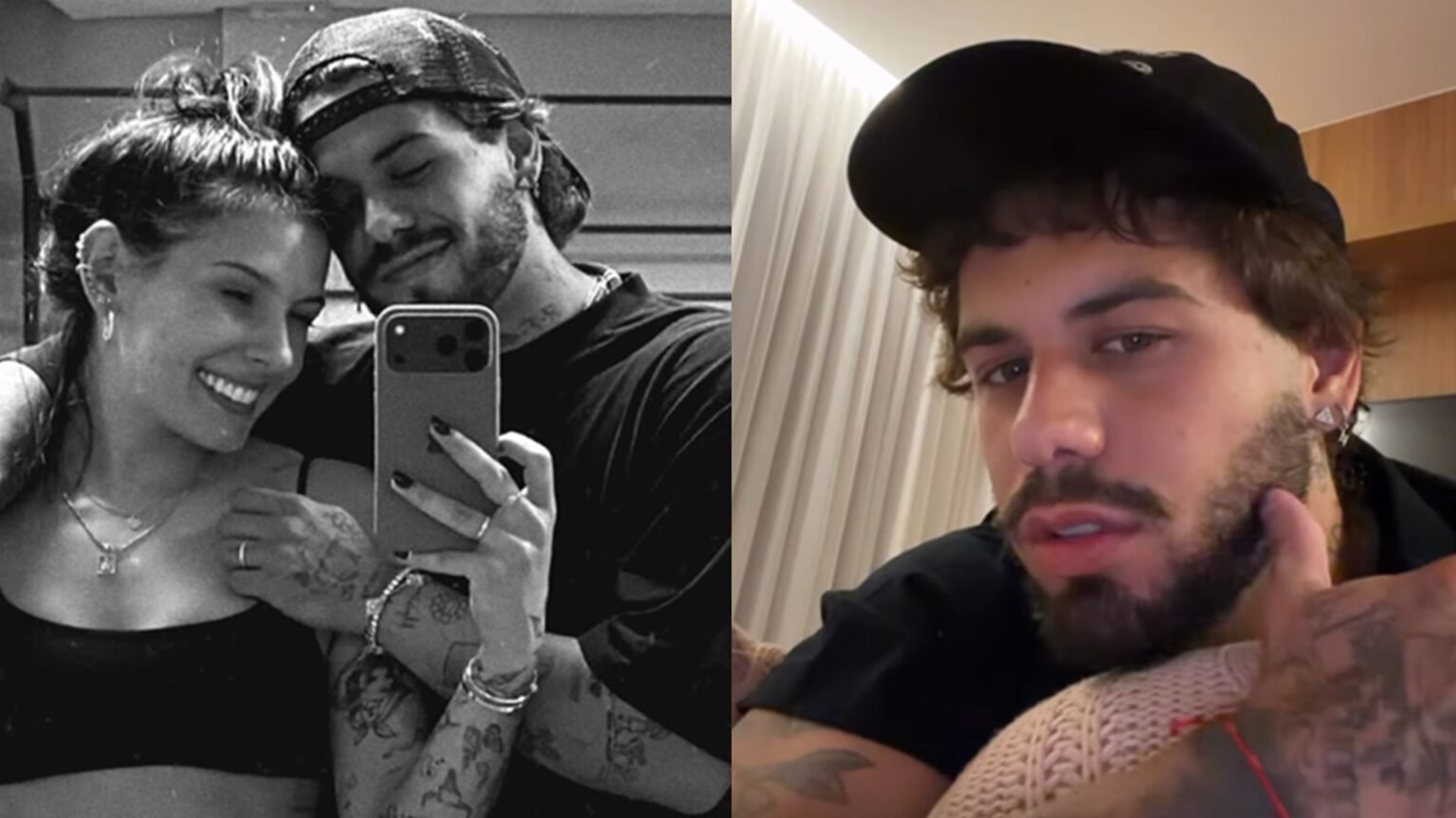 Zé Felipe confessa após ir à academia com Ana Castela