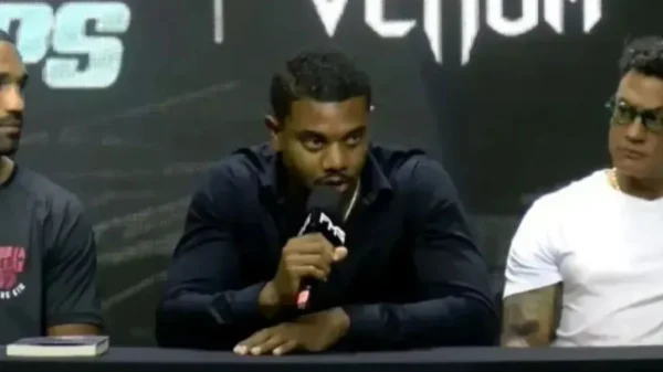 Davi Brito ataca Sacha Bali em evento de luta e vídeo viraliza: ‘Seu playboy’; assista