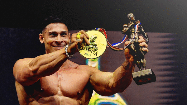 Ramon Dino não deverá pagar imposto no Brasil sobre prêmio de R$ 540 mil do Mr. Olympia