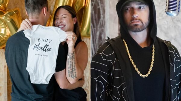 Filha de Eminem anuncia gravidez e rapper será avô pela segunda vez
