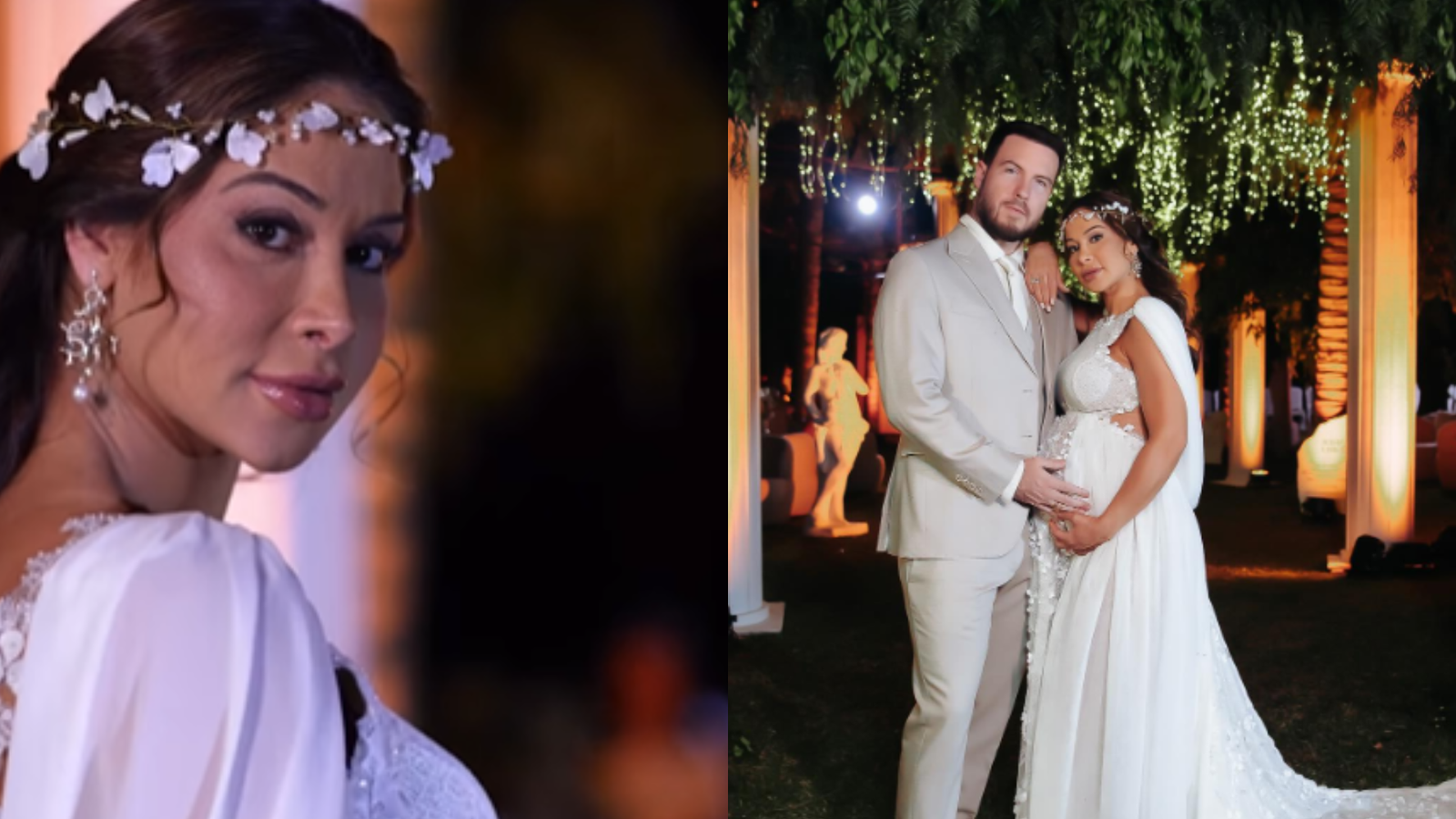 Maíra Cardi e Thiago Nigro renovam votos de casamento em Festa Grega