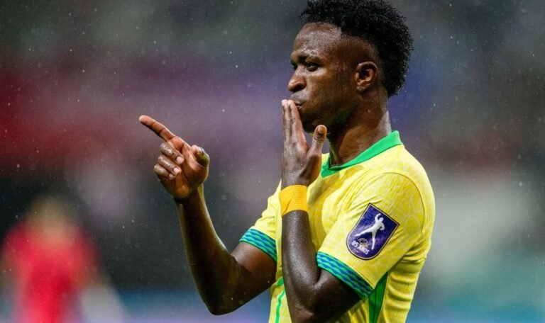 Vini Jr. revela para quem decidou gol na Vitória do Brasil sobre a Coreia do Sul