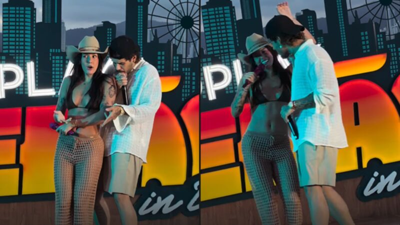 Vídeo de Ana Castela e Zé Felipe em gravação do Agroplay Verão viraliza e fãs comentam: “É surreal a química”