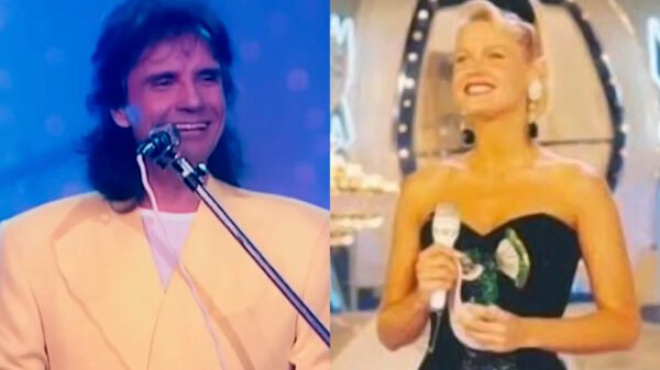 Xuxa relembra episódio em que Roberto Carlos tomou banho após abraçá-la