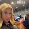 Karoline Lima sai direto do estádio para o aeroporto após derrota do Flamengo no Catar
