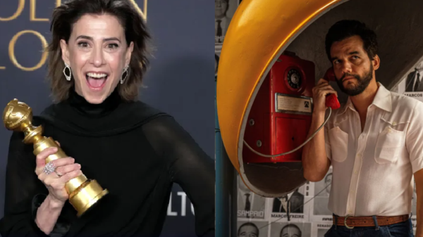 Vídeo: Fernanda Torres vibra com conquistas brasileiras no Globo de Ouro: “Fiquei emocionadíssima”