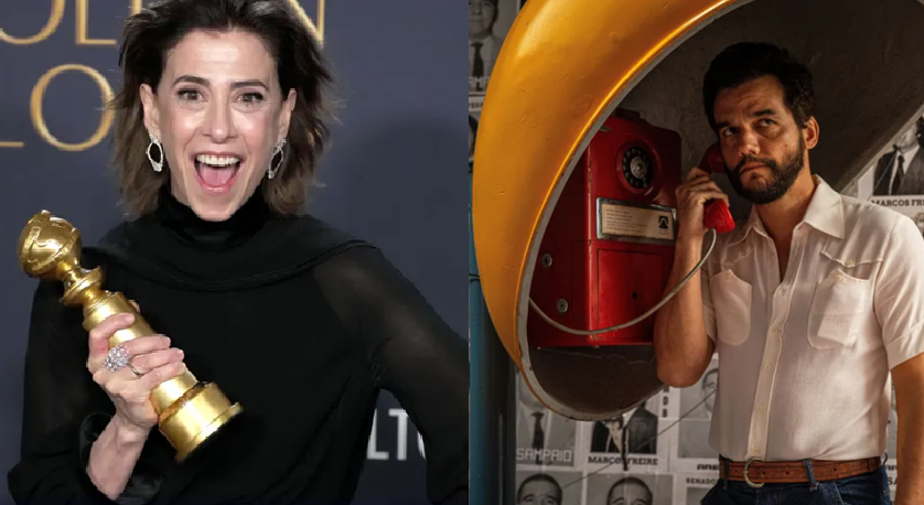 Vídeo: Fernanda Torres vibra com conquistas brasileiras no Globo de Ouro: “Fiquei emocionadíssima”