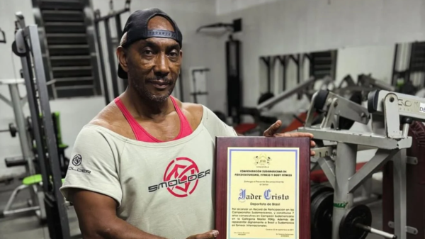 Fisiculturista baiano e vice-campeão mundial morre aos 60 anos após infarto