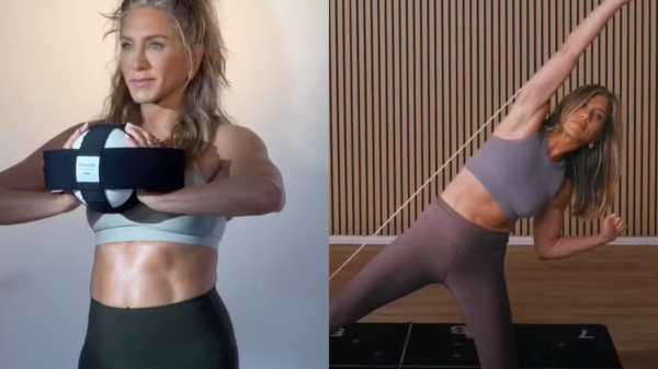 Personal trainer revela os segredos do corpo definido de Jennifer Aniston aos 56 anos