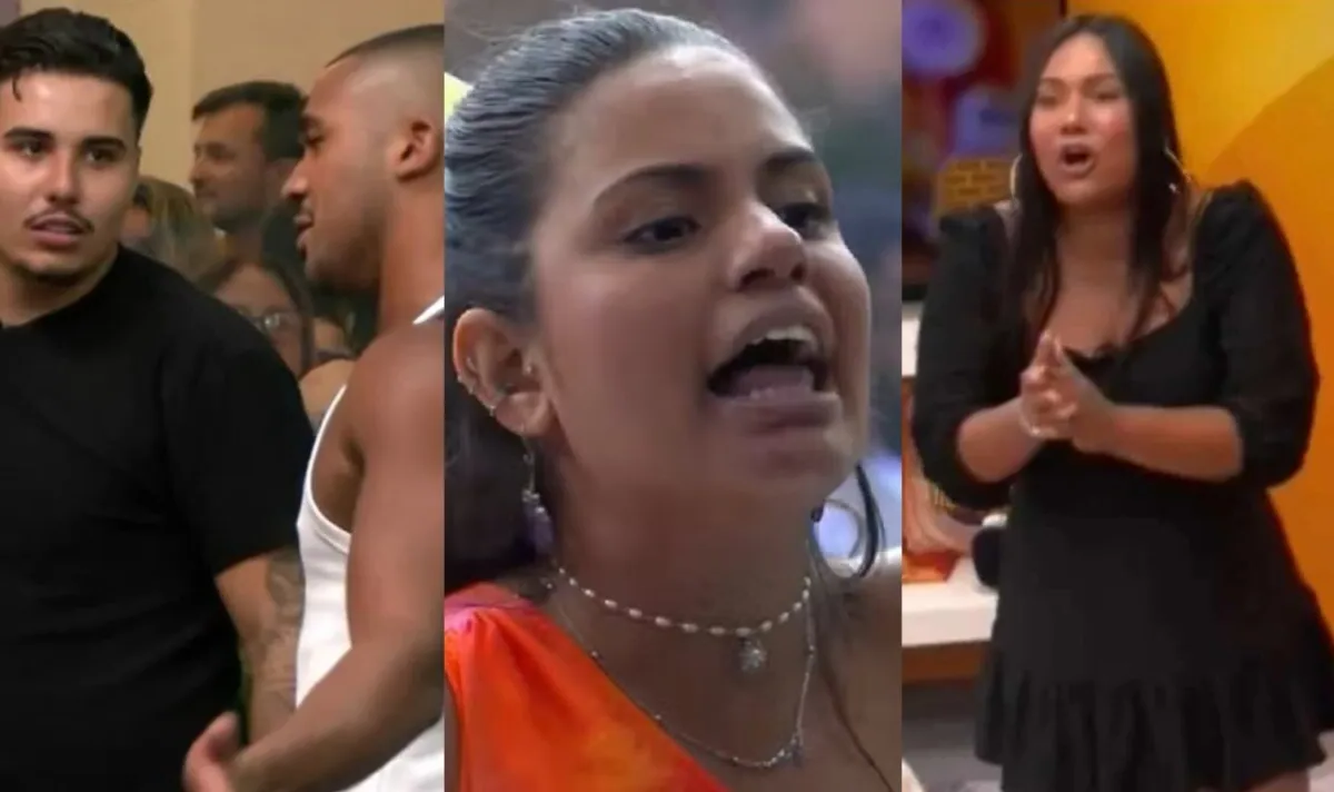 BBB 26: primeiro dia da Casa de Vidro é marcado por três barracos entre rivais