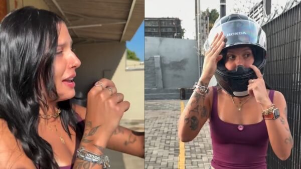 Ana Castela se emociona ao conquistar habilitação de moto