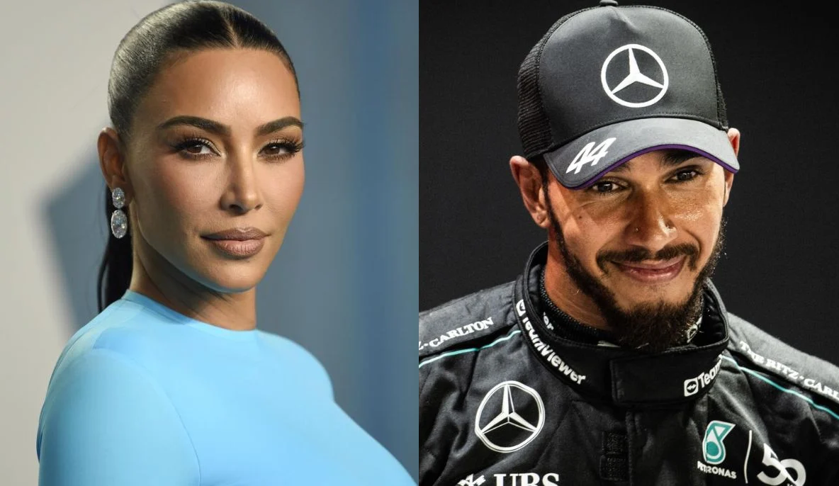 Kim Kardashian e Lewis Hamilton vão a show de Justin Bieber disfarçados