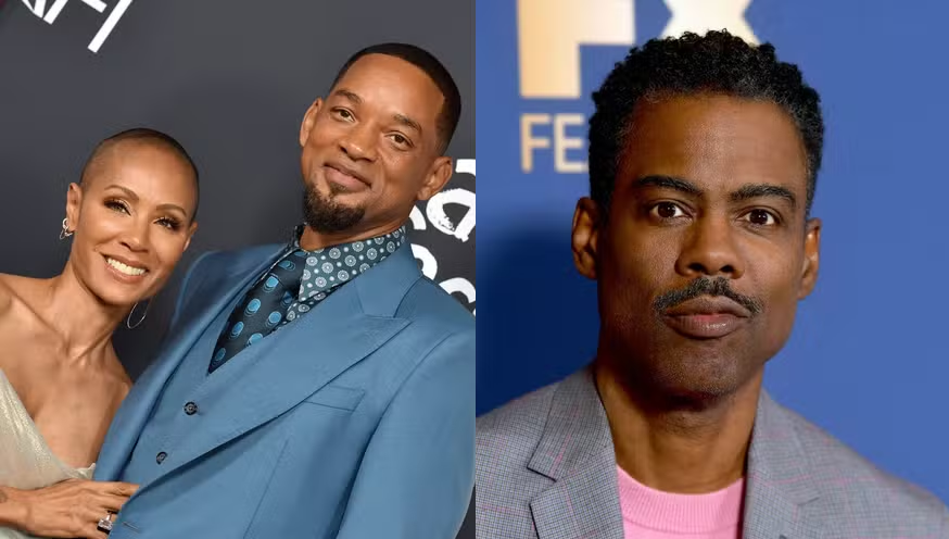 Jada Pinkett Smith e Will Smith e Chris Rock